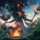 Illustration for article titled Legends walk among us in this emMagic the Gathering: Born of the Gods/em art